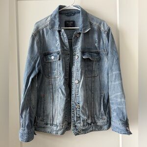 Abercrombie & Fitch Light Blue Denim Jacket